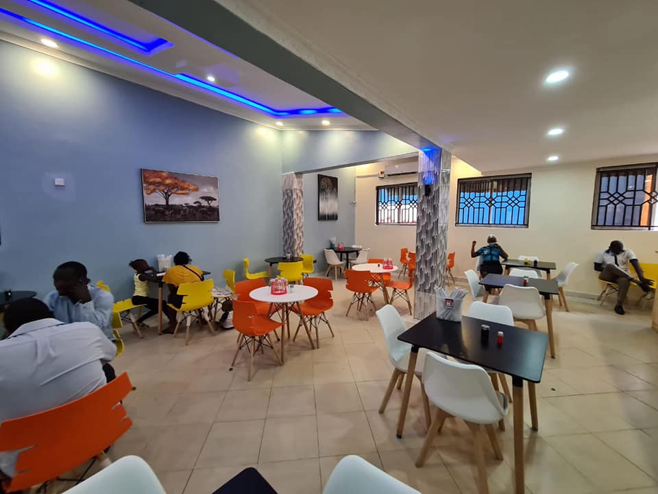 Our kitchen team preparing Kenyan dishes in Odera